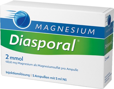 MAGNESIUM Diasporal 2 mmol Ampullen 5X5 ml Ampullen