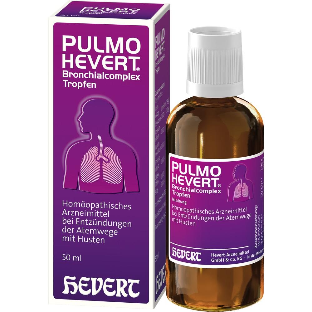 PULMO HEVERT Bronchialcomplex Tropfen 50 ml Tropfen