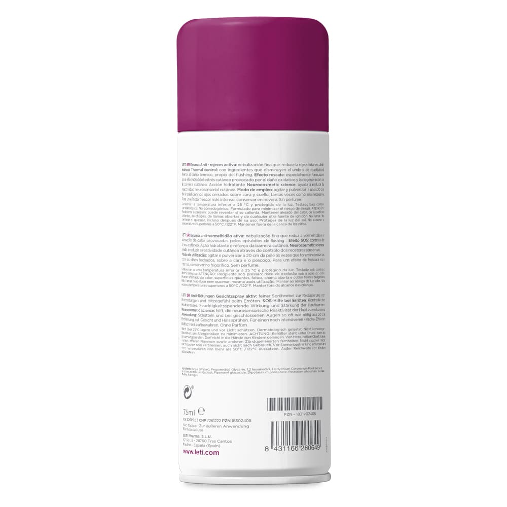 LETI SR ANTI-RÖTUNGEN GESICHTSSPRAY AKTIV 75 ml Spray