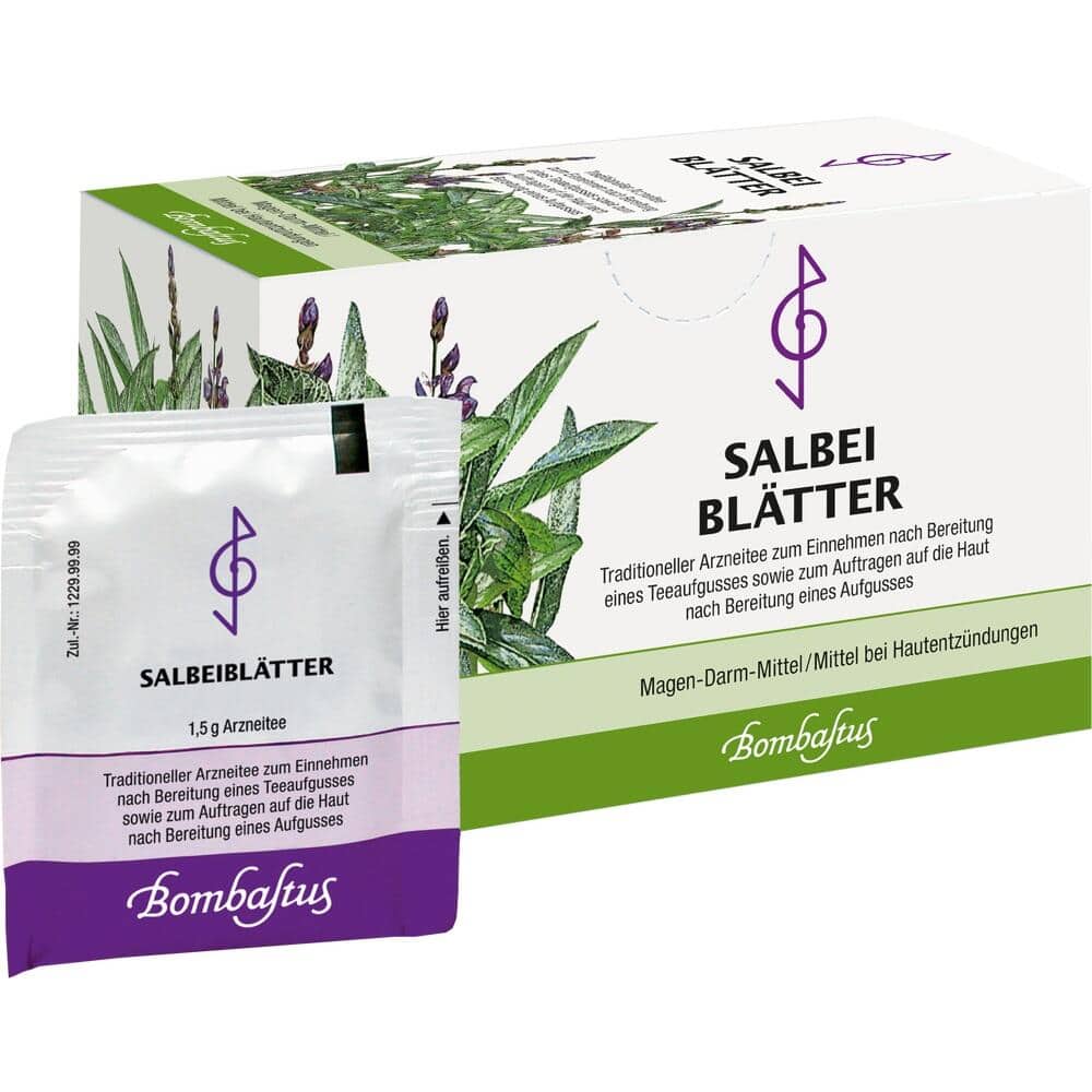 SALBEIBLÄTTER Tee Filterbeutel 20X1.5 g Filterbeutel