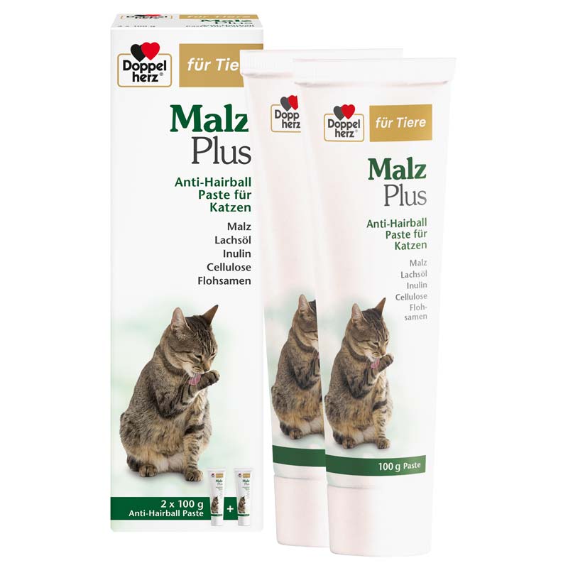 Doppelherz für Tiere Malz Plus 2X100 g Paste
