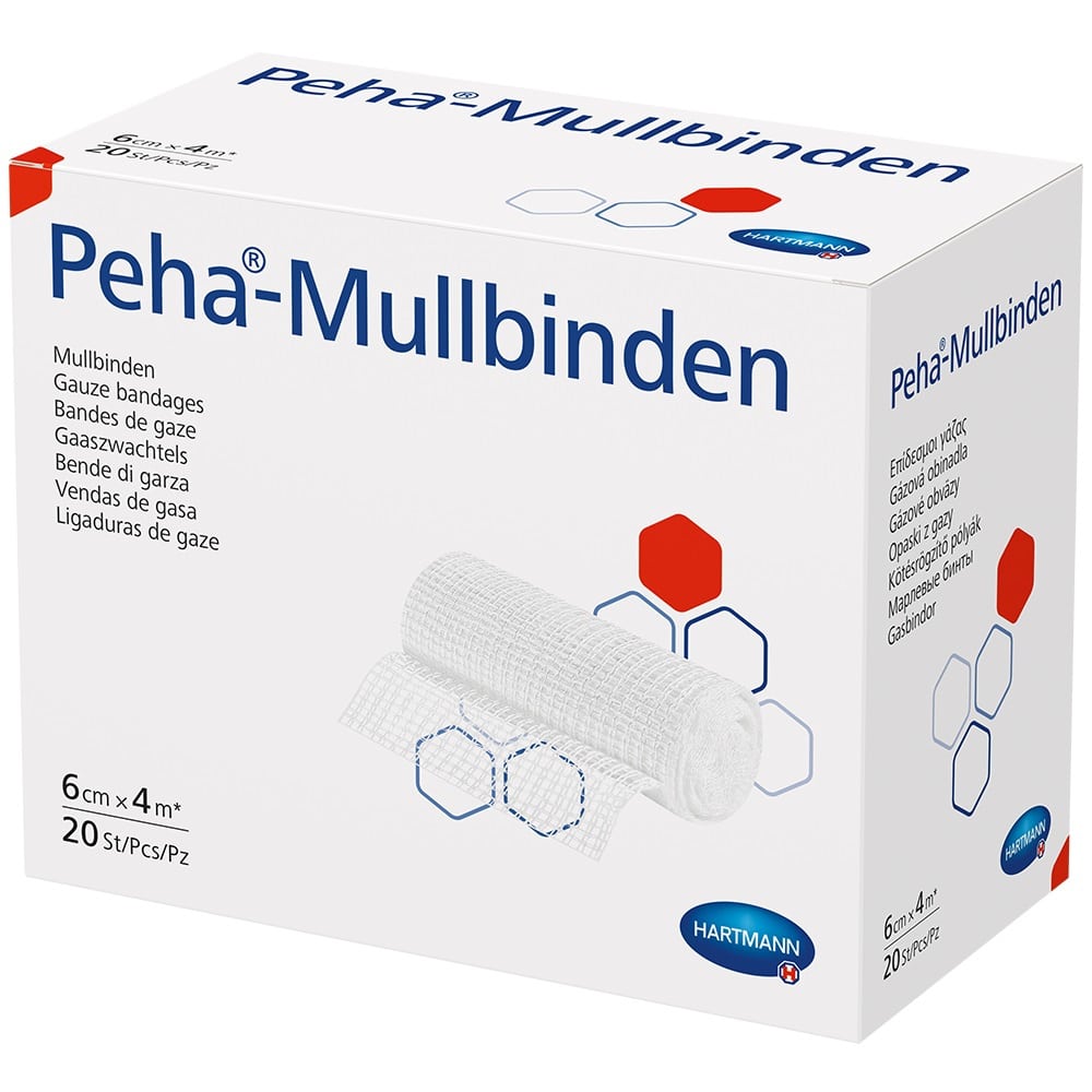 PEHA-MULLBINDE 6 cmx4 m 20 St Binden