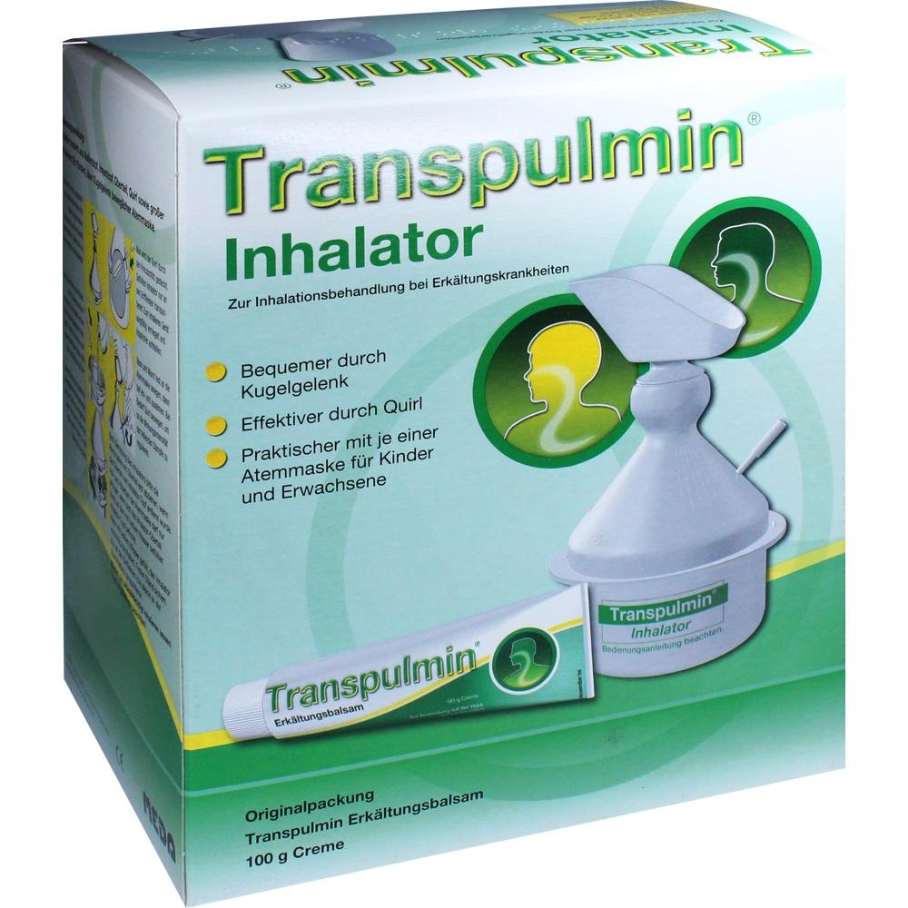Transpulmin Inhalator +  Erkältungsbalsam 100g 100 g Creme
