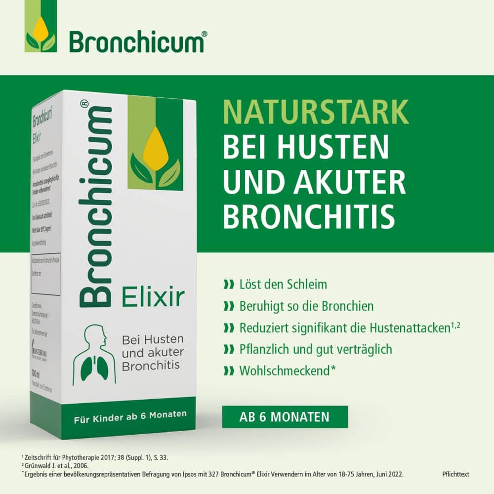 Bronchicum Elixir 100 ml Flüssigkeit zum Einnehmen
