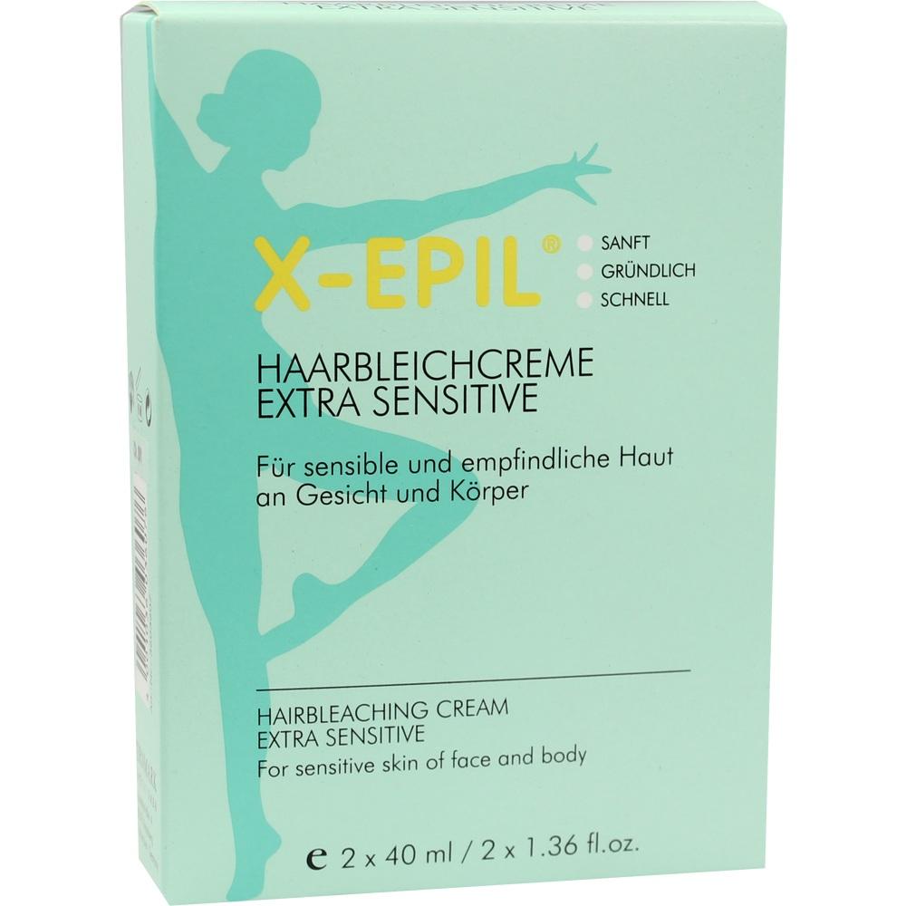 X-EPIL Haarbleichcreme 2X40 ml Creme