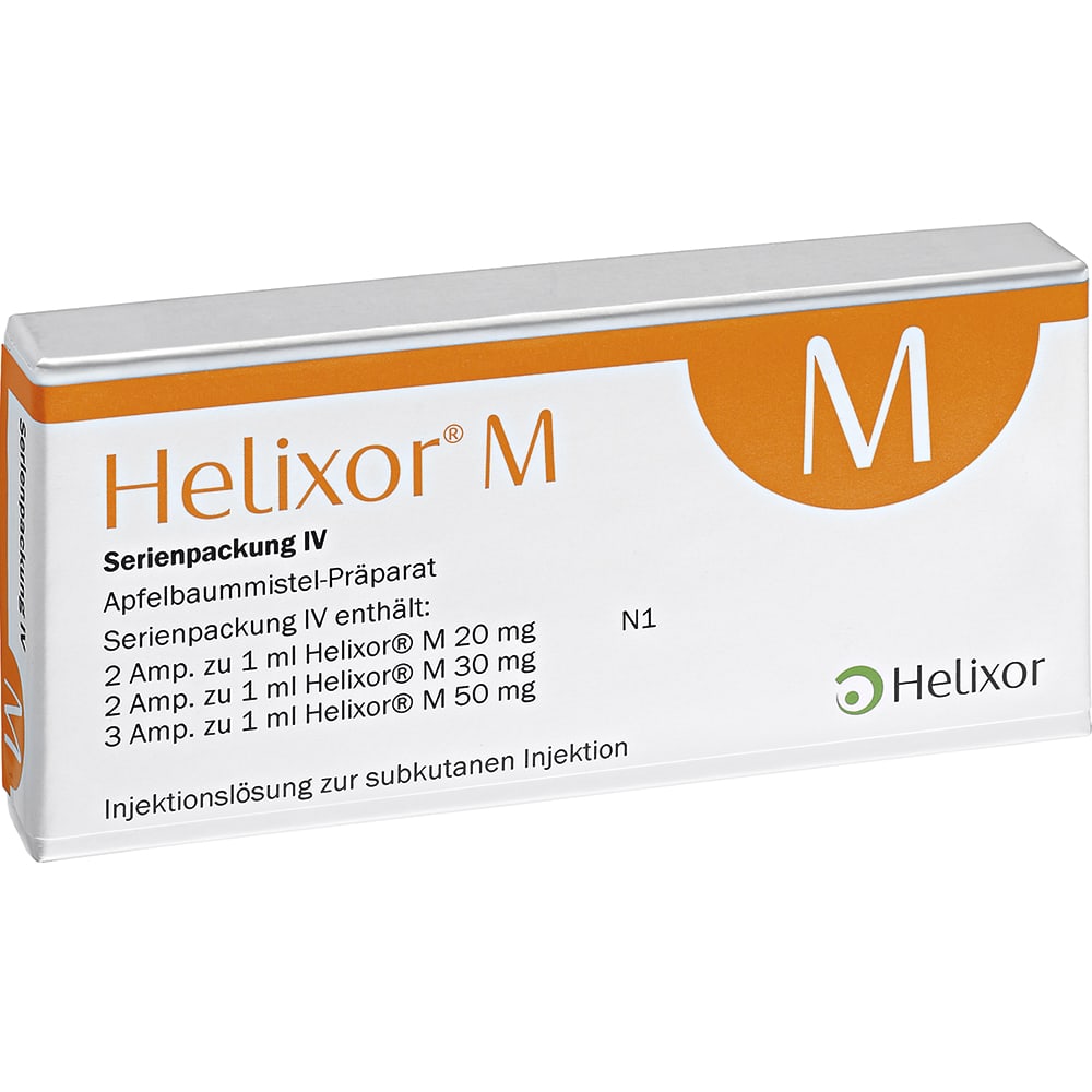 Helixor M Serienpackung IV Ampullen 7 St Ampullen