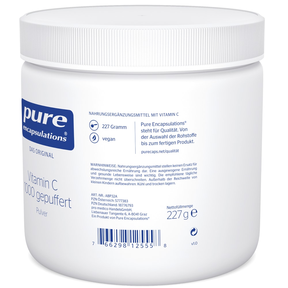 pure encapsulations Vitamin C 1000 gepuffert 227 g Pulver