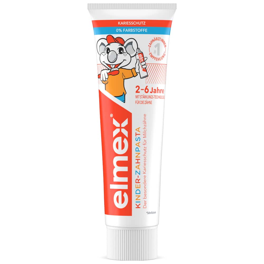 elmex Kinder-Zahnpasta KARIESSCHUTZ für Milchzähne 50 ml Zahnpasta