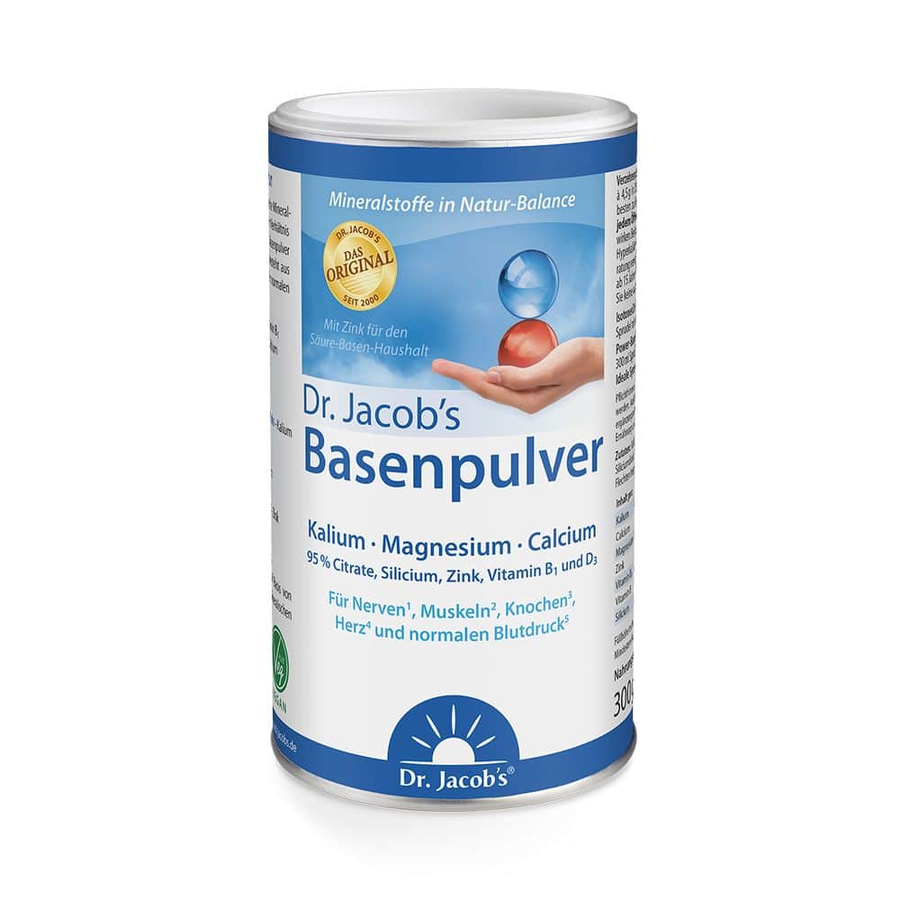 Dr. Jacob's Basenpulver Original Basen-Citrat-Mineralstoffe