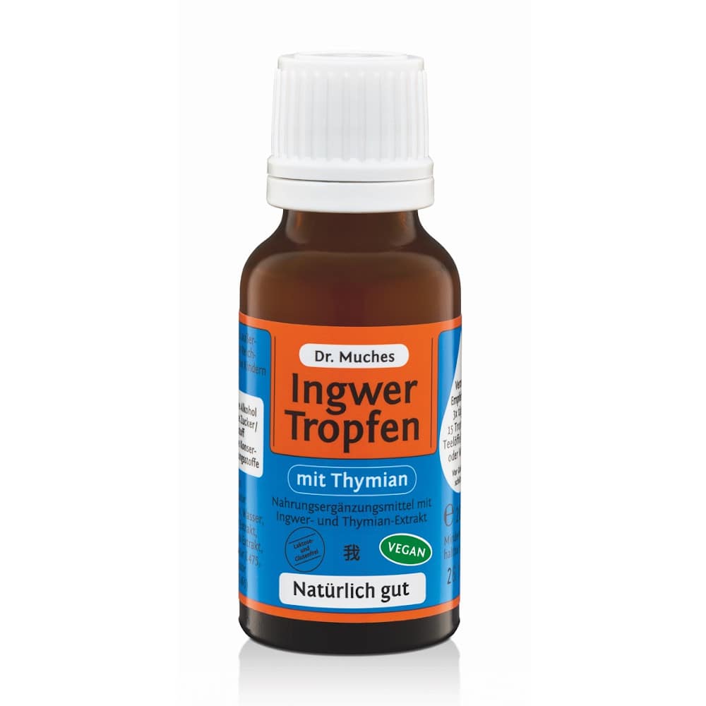Dr. Muches Ingwer Tropfen mit Thymian 20 ml Tropfen