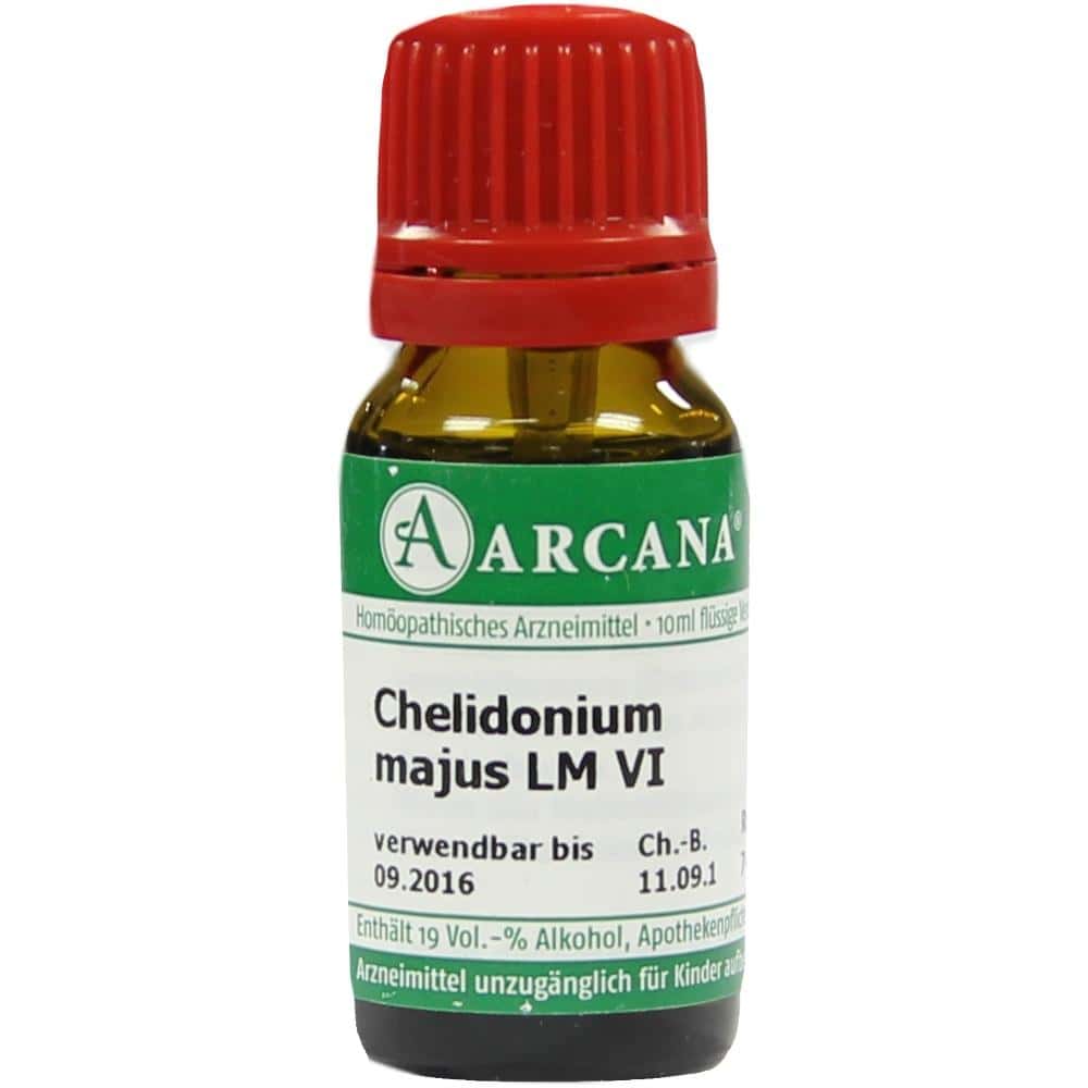 CHELIDONIUM MAJUS LM 6 Dilution 10 ml Dilution