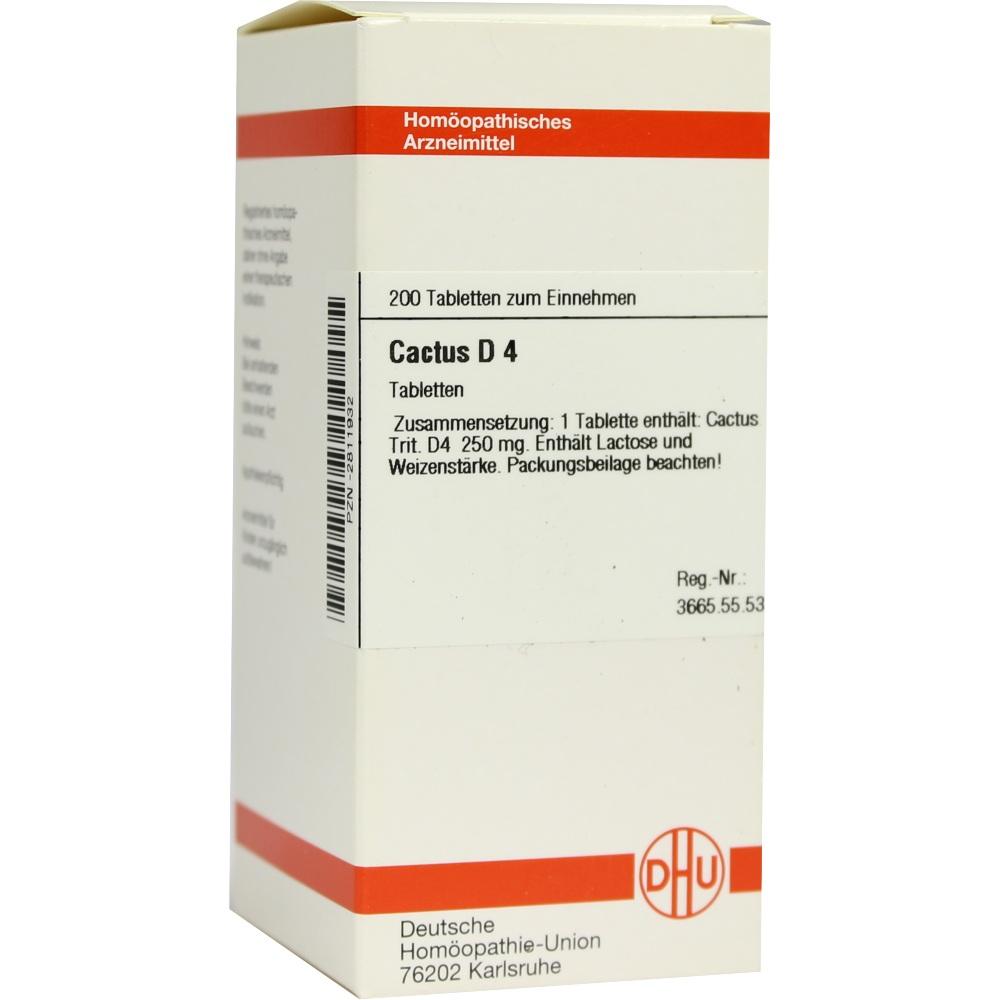 CACTUS D 4  200 St Tabletten