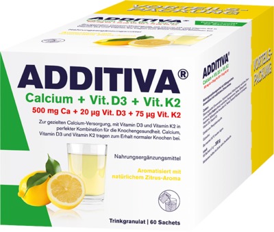 ADDITIVA Calcium+D3+K2 Granulat 60 St Granulat