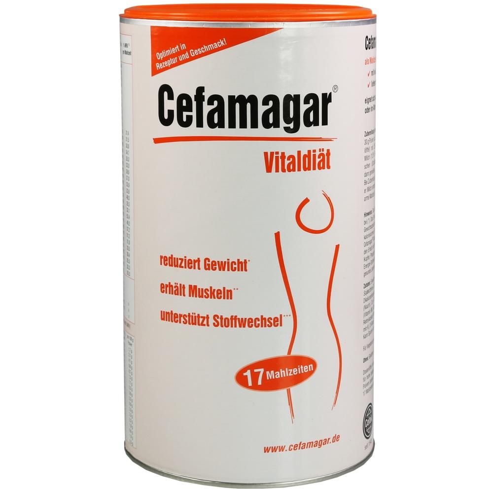 Cefamagar Vitaldiät Pulver 510 g Pulver