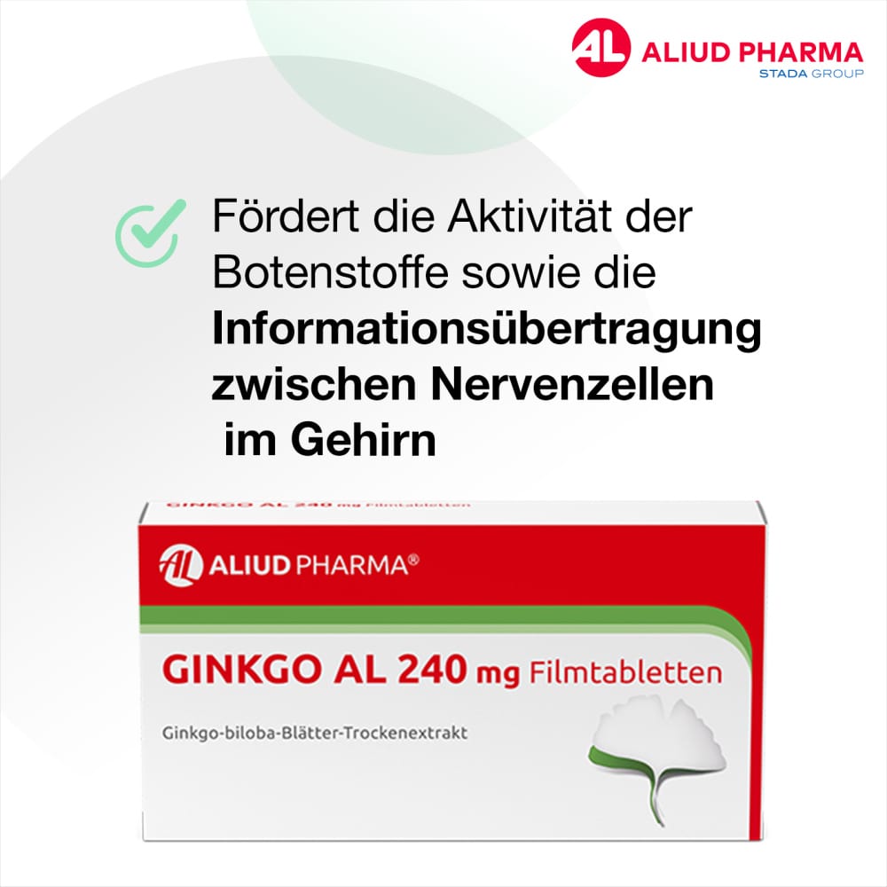 Ginkgo AL 240mg 120 St Filmtabletten