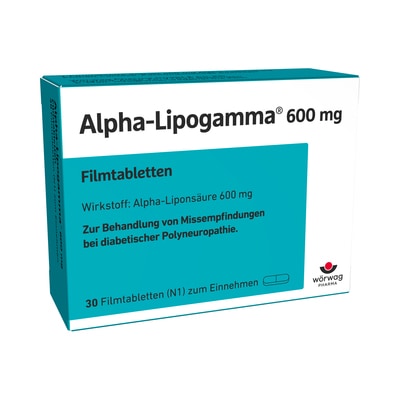 Alpha-Lipogamma 600mg 30 St Filmtabletten