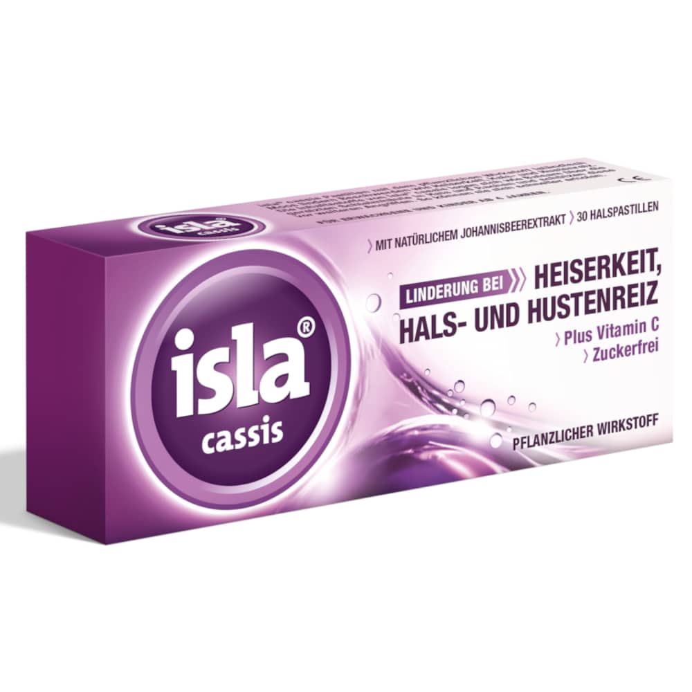 isla cassis Halspastillen 30 St Pastillen