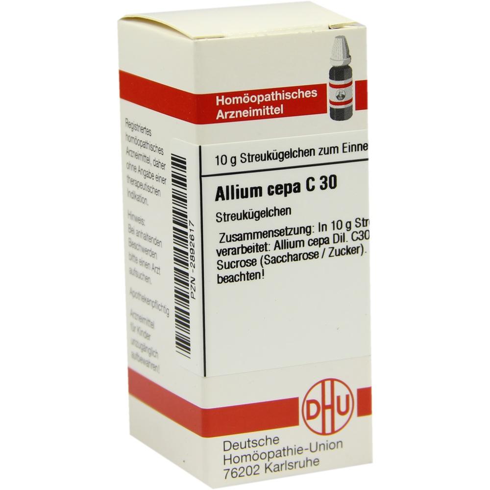 ALLIUM CEPA C 30 Globuli 10 g Globuli