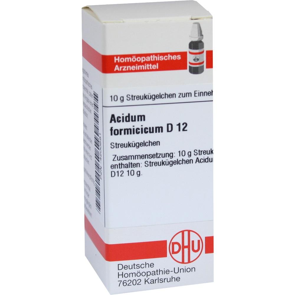 ACIDUM FORMICICUM D 12 Globuli 10 g Globuli