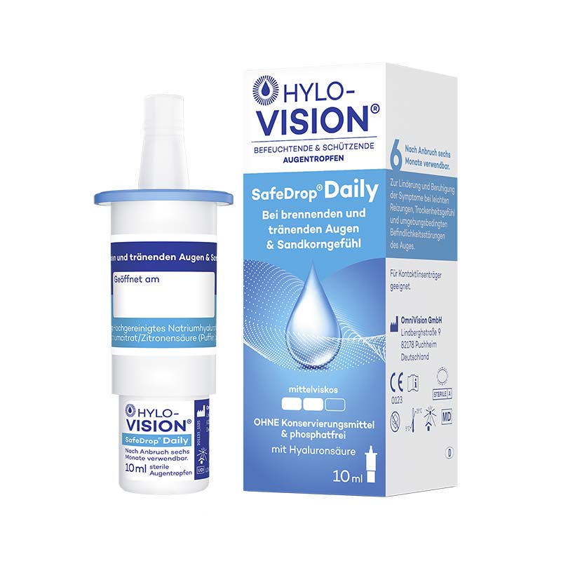 HYLO-VISION SafeDrop Daily 10 ml Augentropfen