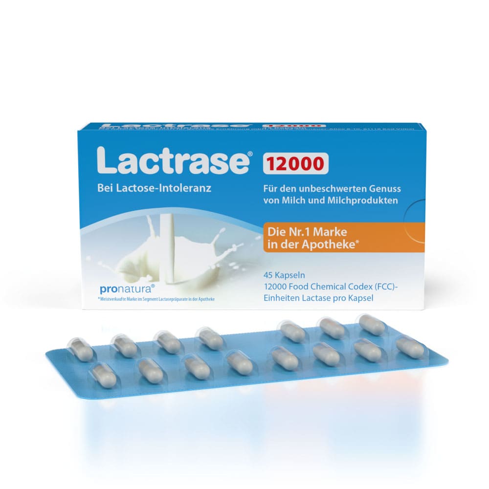 Lactrase 12.000 FCC 45 St Kapseln