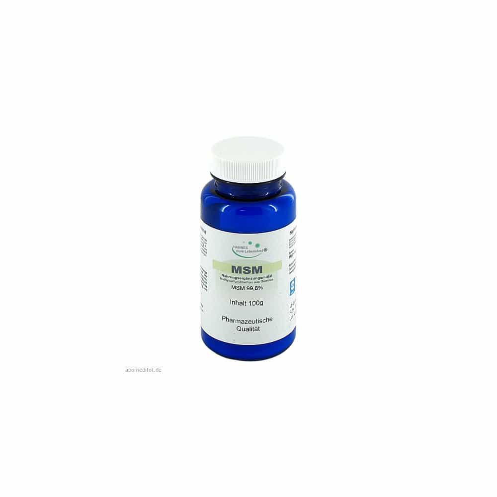 MSM PUR Pulver 100 g Pulver