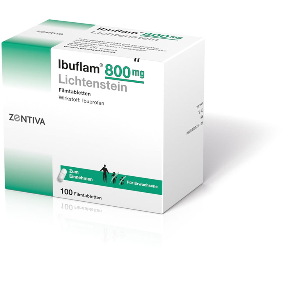 Ibuflam 800mg Lichtenstein 100 St Filmtabletten