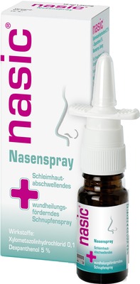 nasic Nasenspray Erwachsene und Schulkinder 10 ml Nasenspray