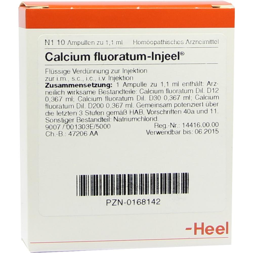 CALCIUM FLUORATUM INJEEL Ampullen 10 St Ampullen