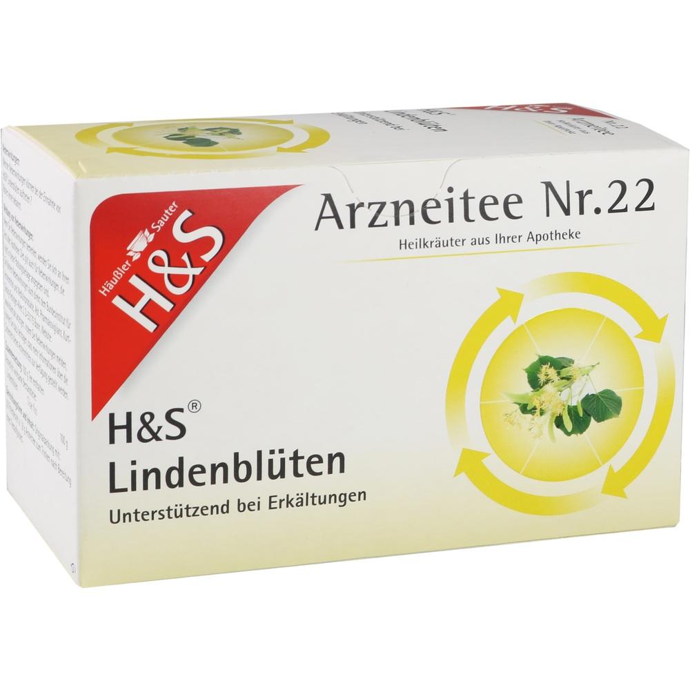 H&S Arzneitee Lindenblüten 20X1.8 g Filterbeutel