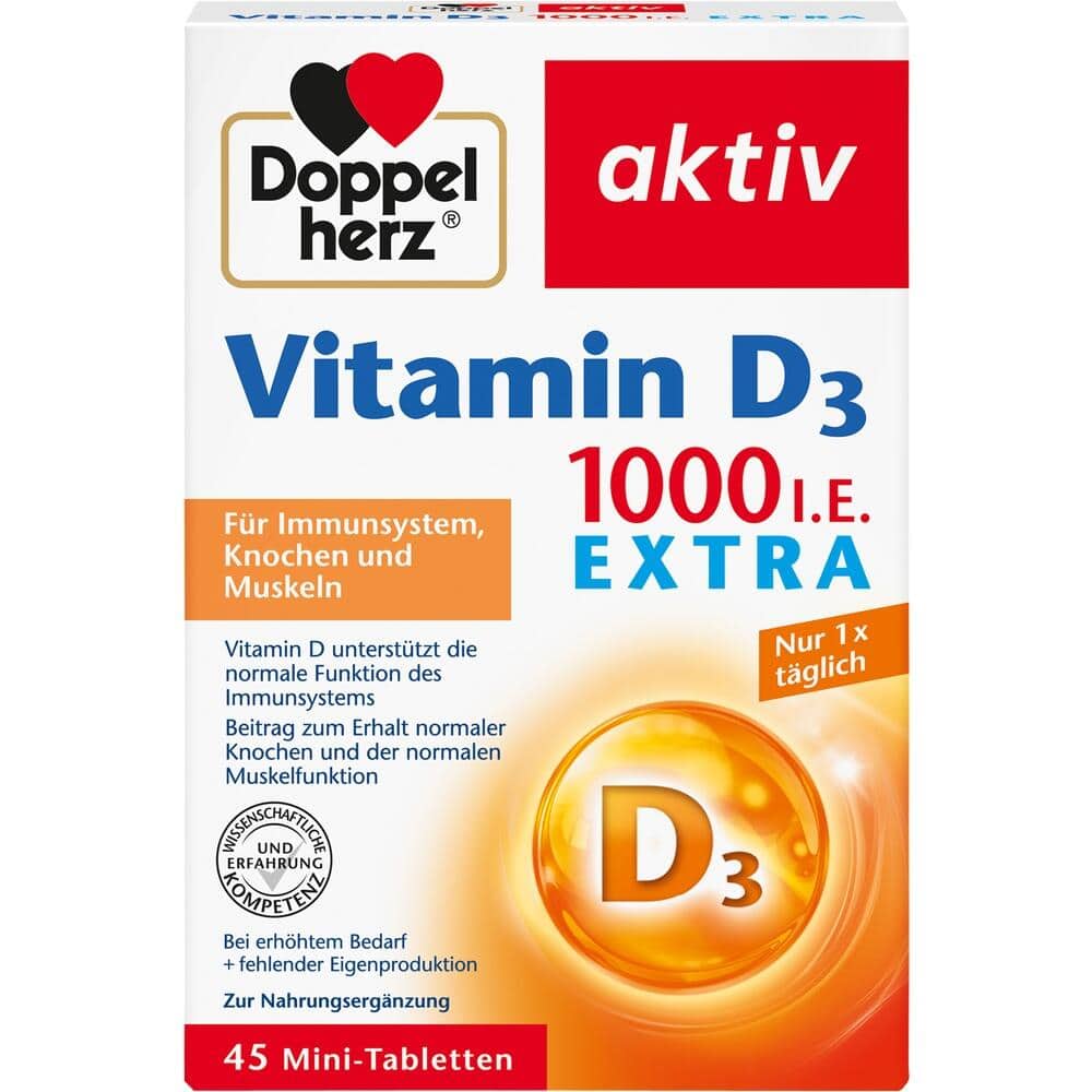 Doppelherz aktiv Vitamin D 1000 I.E. EXTRA  45 St Tabletten