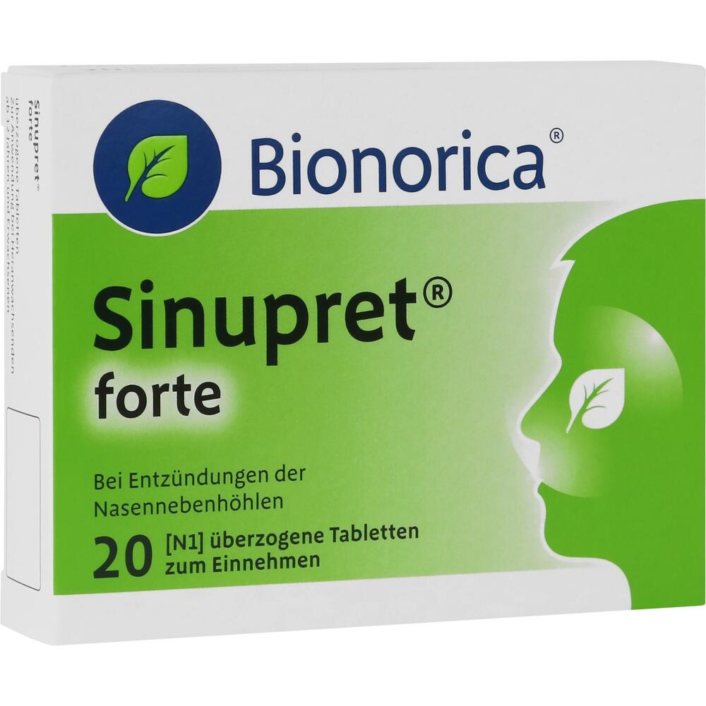 Sinupret forte  20 St Überzogene Tabletten