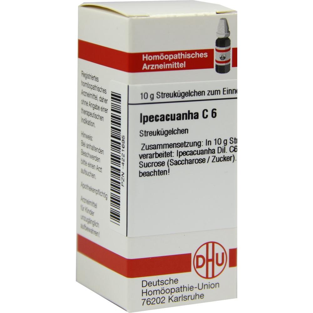 IPECACUANHA C 6 Globuli 10 g Globuli