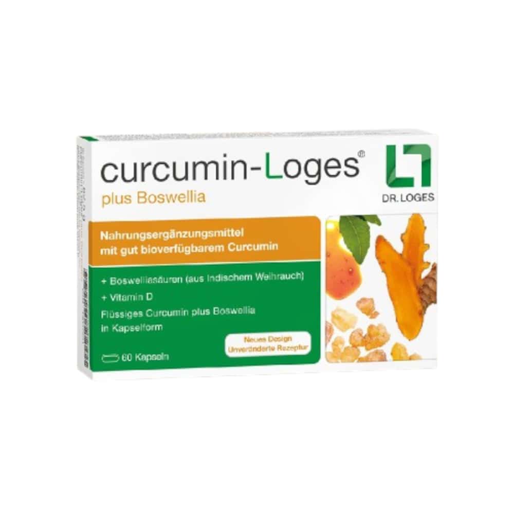 curcumin-Loges plus Boswellia  60 St Kapseln