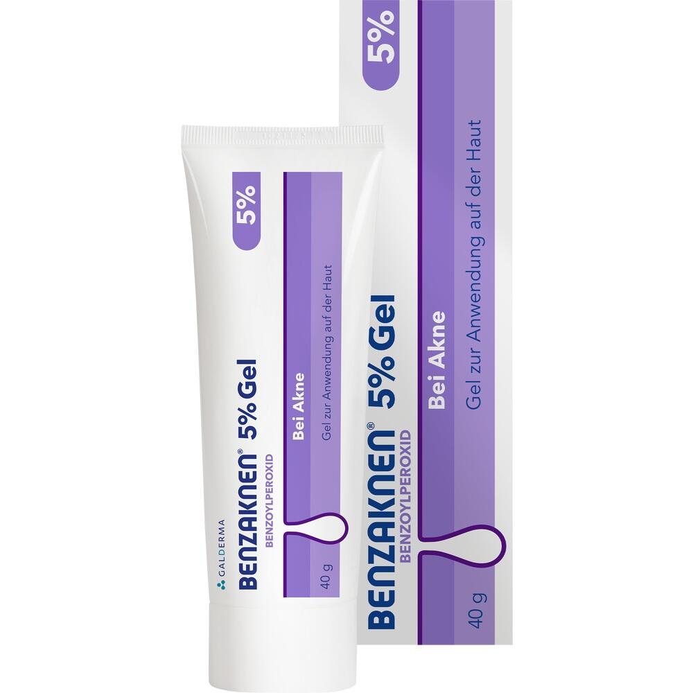 Benzaknen 5% 40 g Gel