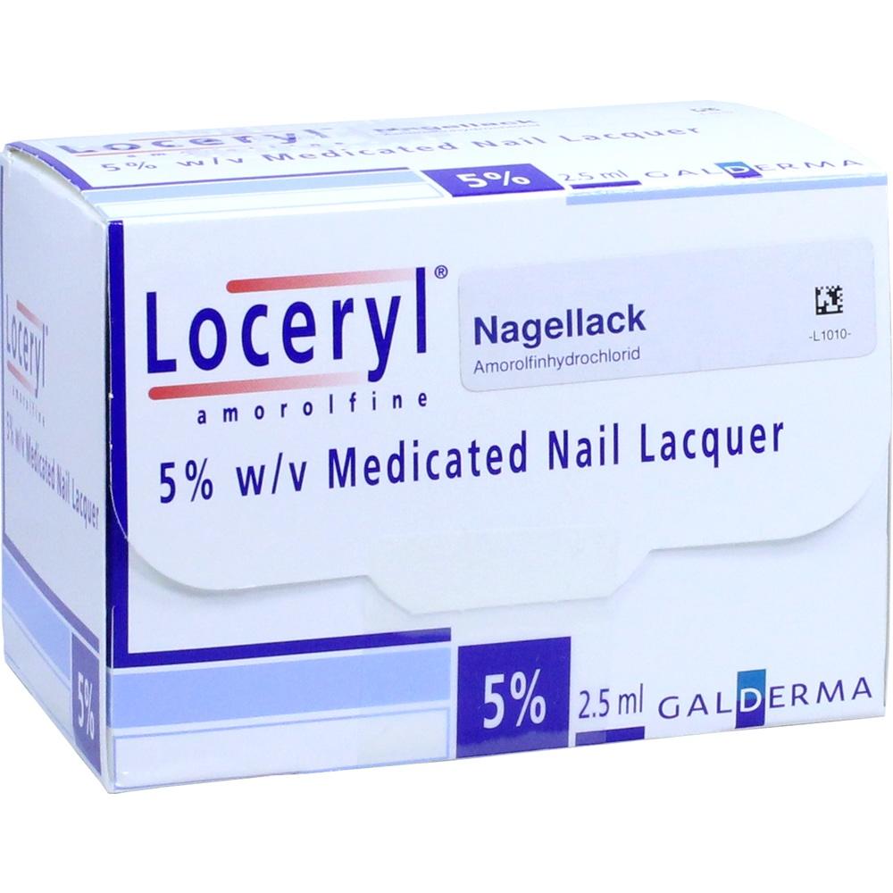 Loceryl gegen Nagelpilz 2.5 ml Wirkstoffhaltiger Nagellack