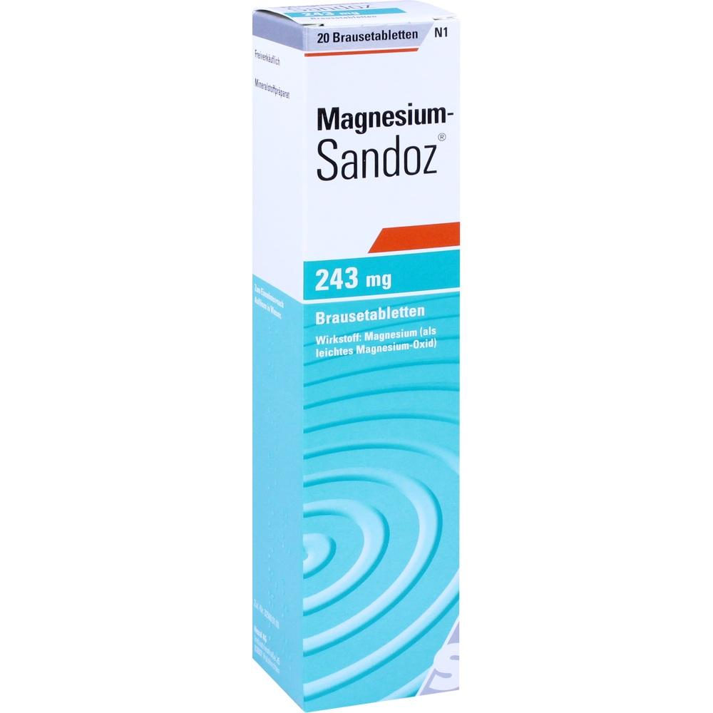 MAGNESIUM SANDOZ 243 mg  20 St Brausetabletten