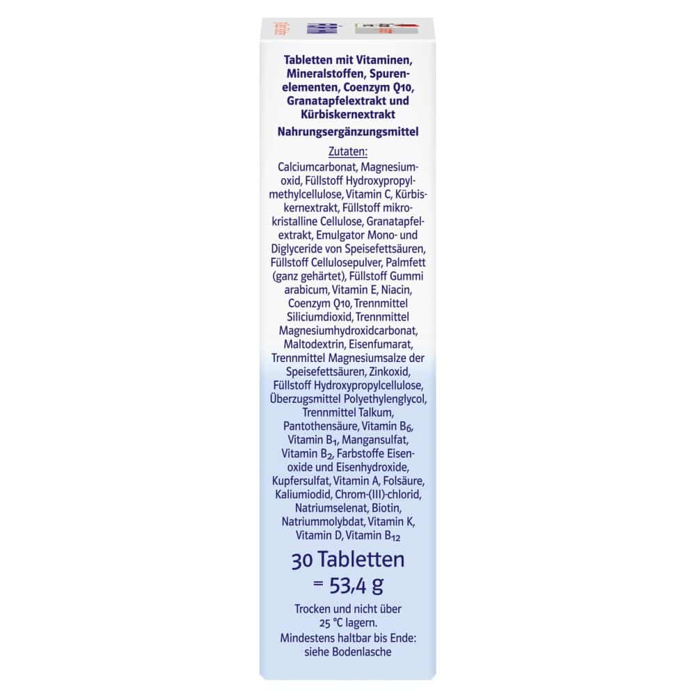 Doppelherz system FÜR IHN VITAMINE UND MINERALSTOFFE 30 St Tabletten