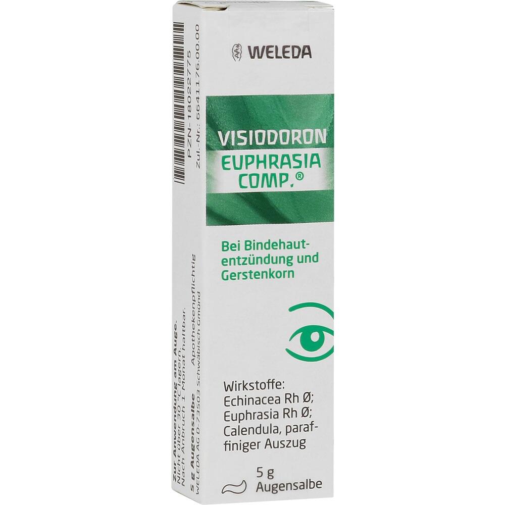 WELEDA VISIODORON EUPHRASIA COMP. 5 g Augensalbe