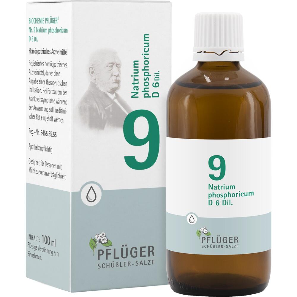 Schüßler-Salz Nr. 9 Natrium phosphoricum D6 100 ml Tropfen