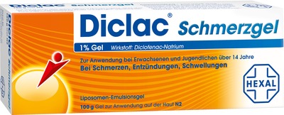 Diclac Schmerzgel 1% 100 g Gel