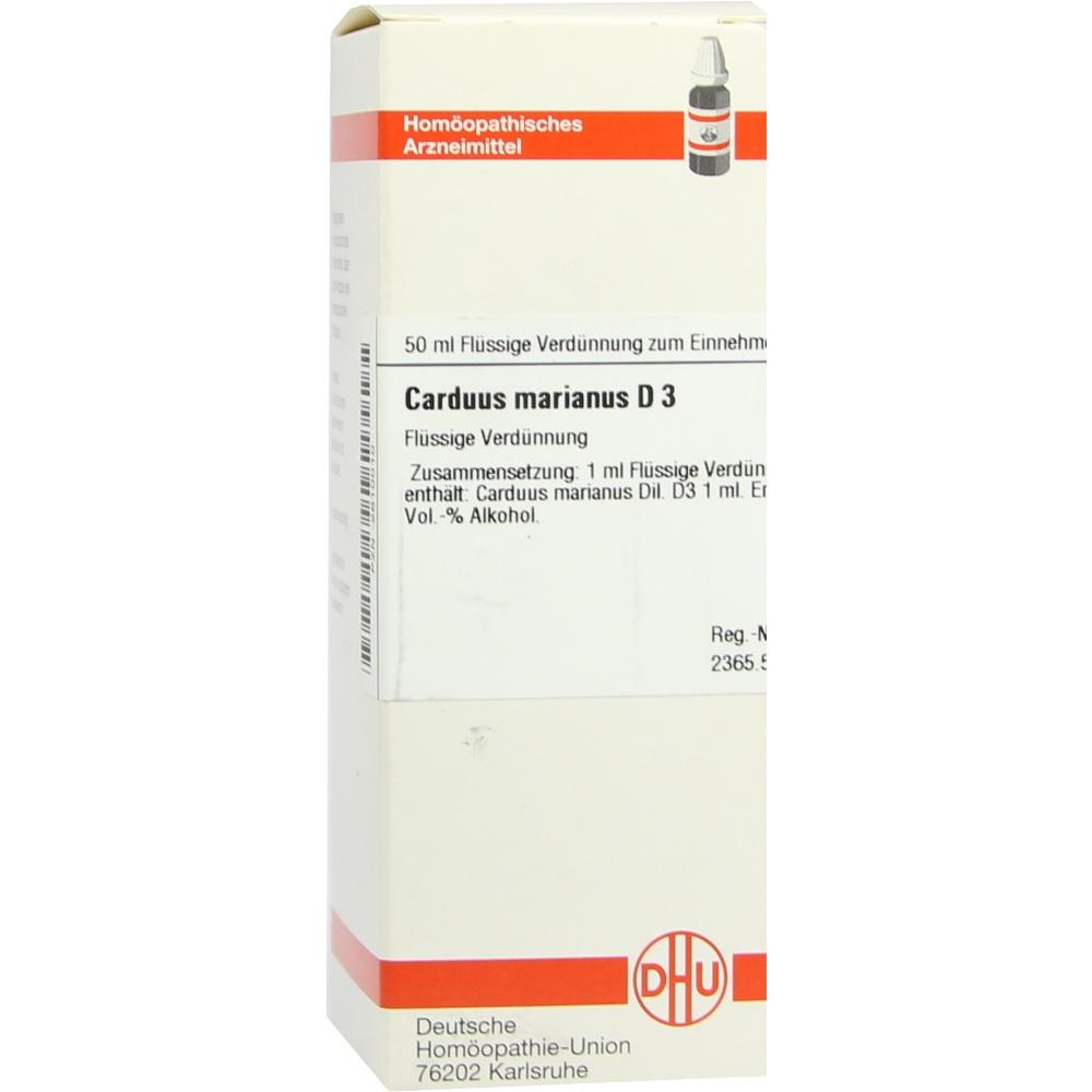 CARDUUS MARIANUS D 3 Dilution 50 ml Dilution
