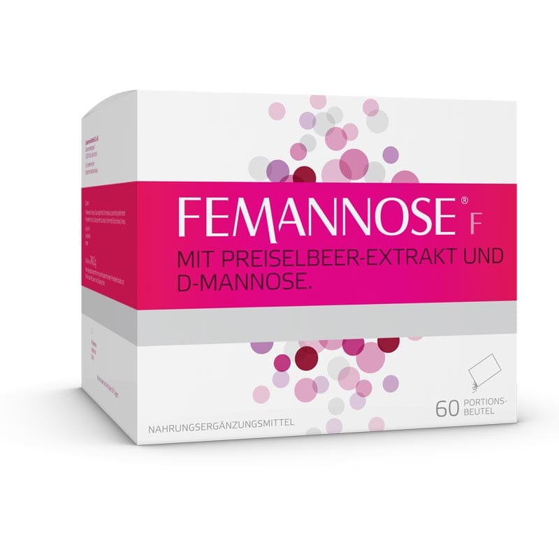 FEMANNOSE F MIT PREISELBEER-EXTRAKT UND D-MANNOSE 60 St Granulat