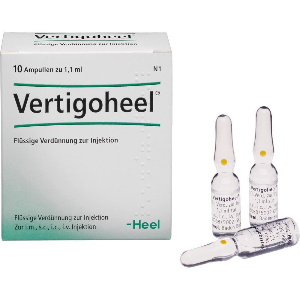 Vertigoheel bei Schwindelzuständen 10 St Ampullen