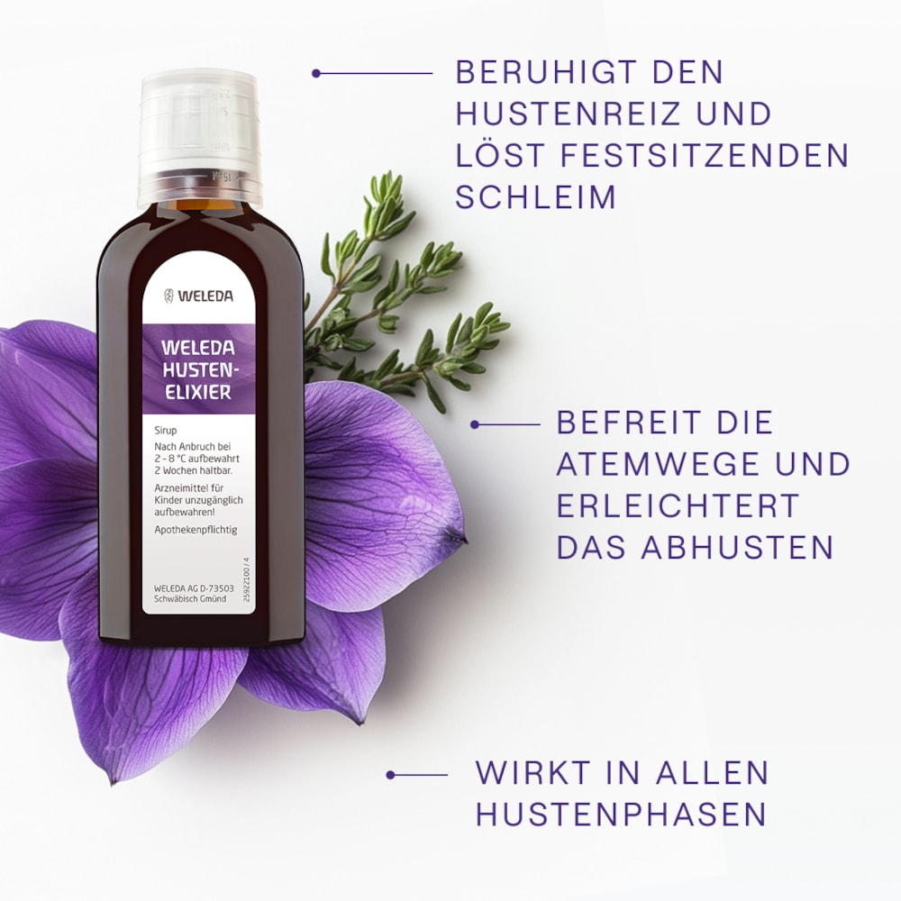 WELEDA Hustenelixier 100 ml Sirup