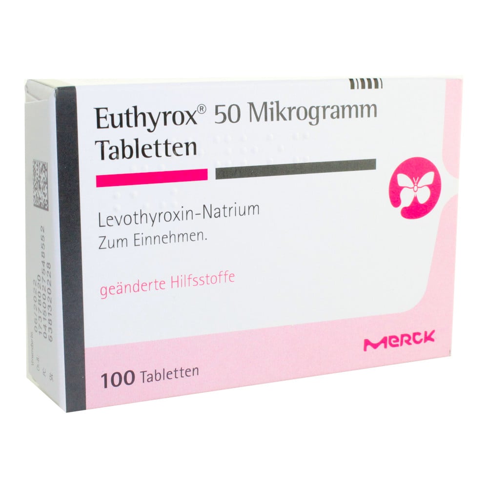 Euthyrox 50 Mikrogramm 100 St Tabletten