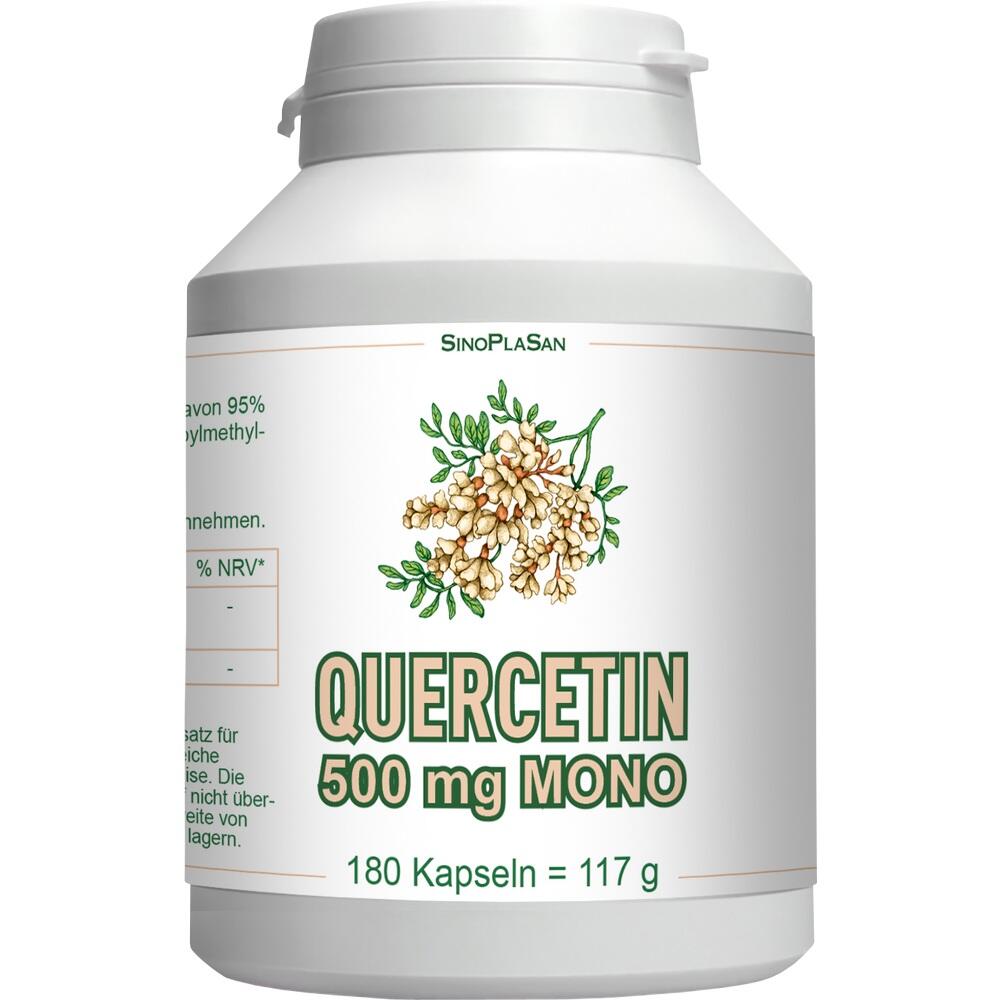 QUERCETIN 500 mg MONO 180 St Kapseln