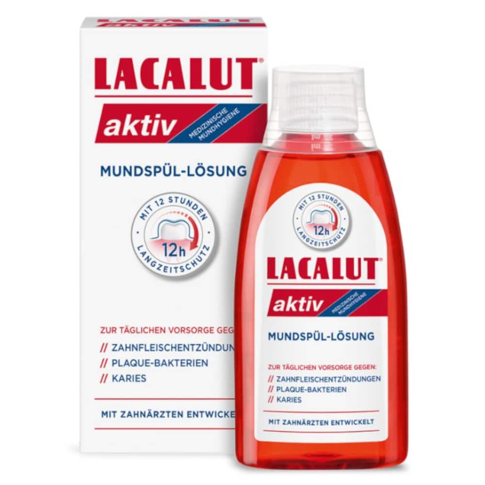 LACALUT aktiv Mundspül-Lösung 300 ml Lösung