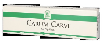 CARUM CARVI Zäpfchen 1 g 20 St Suppositorien