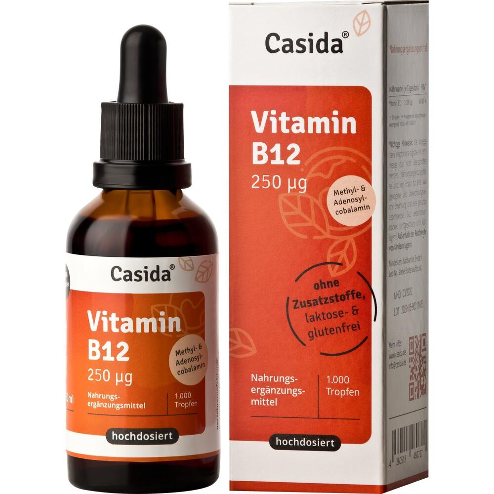Casida Vitamin B12 200µg 50 ml Tropfen
